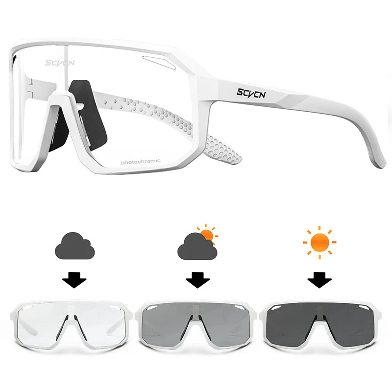 Gafas de Ciclismo SCVCN HOT MTB | Gafas Deportivas Unisex con Protección UV400 | Running, Conducción, Bicicleta y Outdoor