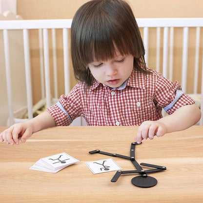 Juguetes Montessori de Madera para Niños – Rompecabezas Educativo Deportivo | Desarrollo Temprano y Habilidades Manuales