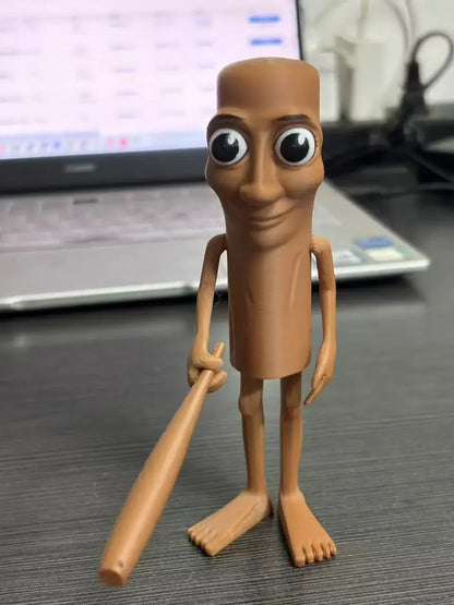 Figura Anime Meme Stickman Tung Tung Tung Sahur – Modelo Brainrot Tralalelo Shimpanzini Bananini Coleccionable