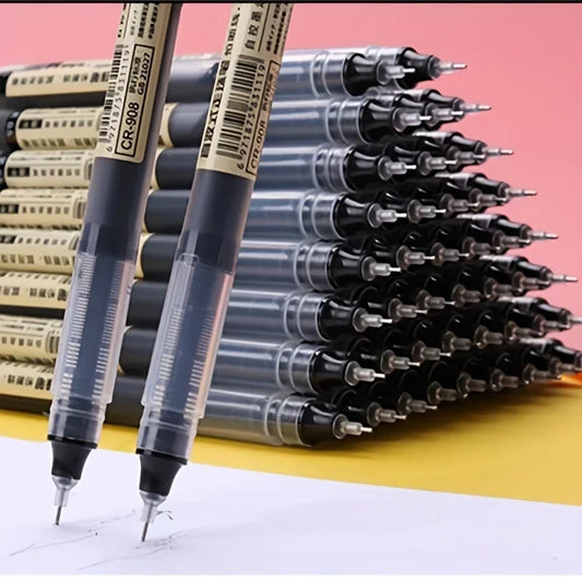 Set de 10 Bolígrafos de Gel Punta Fina 0.5mm | Escritura Suave, Secado Rápido y Antimanchas – Kawaii, Oficina y Escuela