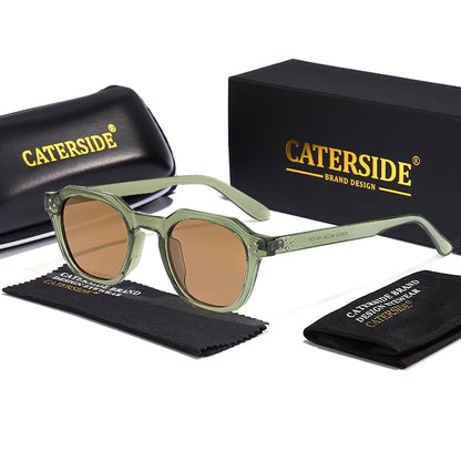 Gafas de Sol Retro Polarizadas Unisex | Montura Ultraligera TR90 Poligonal UV400