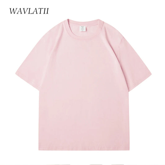 Camiseta Oversize Algodón 100% | Básica Casual Verano Manga Corta