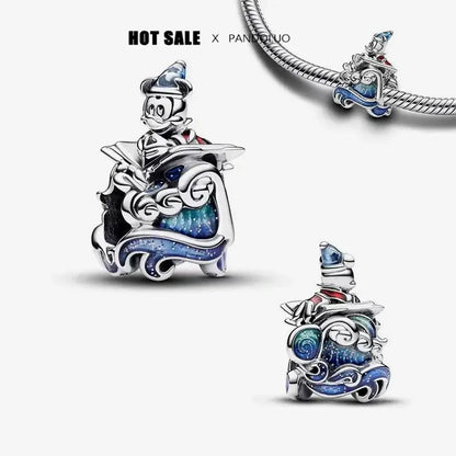 Charm Capitán América plata 925 – Abalorio de superhéroe para pulsera tipo Pandora