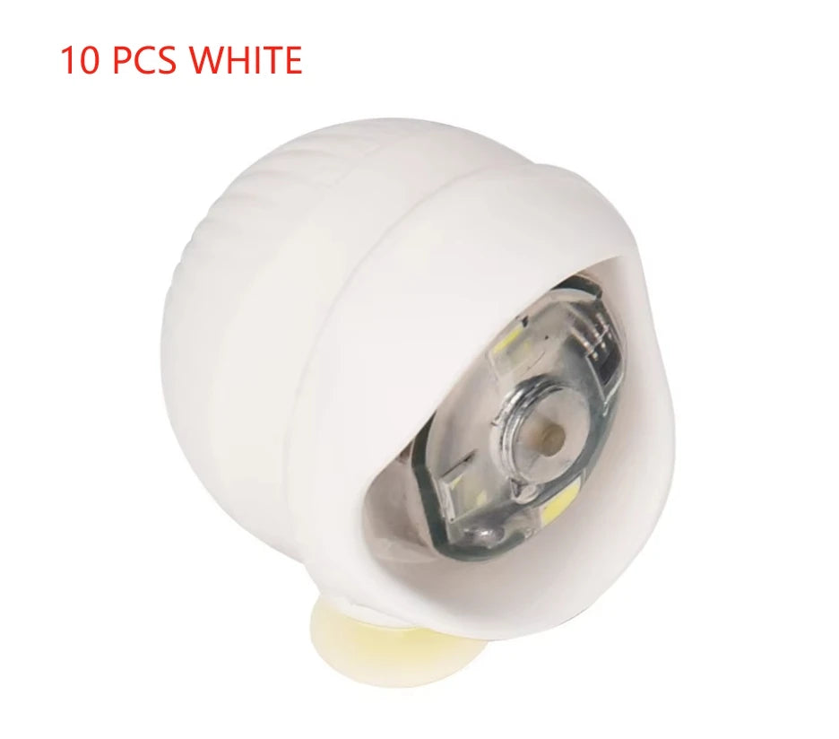 Luces LED para zapatos – Set de 2 accesorios con mini faros para Crocs, caminatas nocturnas, ciclismo y senderismo