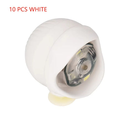 Luces LED para zapatos – Set de 2 accesorios con mini faros para Crocs, caminatas nocturnas, ciclismo y senderismo