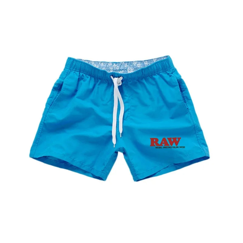 Pantaloneta Hombre RAW | Bañador Boxer Secado Rápido Playa y Piscina