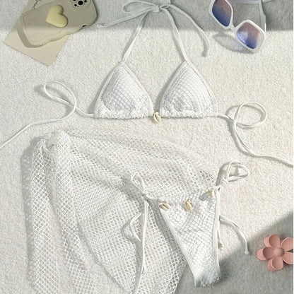 Bikini Mujer 2025 | 3 Piezas Sexy Brasileño Playa y Piscina
