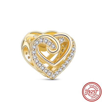 Charm sorpresa de plata 925 estilo estrella y corazón – Bolsa sorpresa random para pulsera DIY mujer