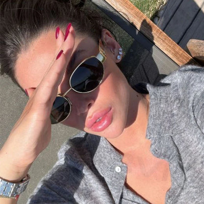 Gafas de Sol Ovaladas Retro Unisex | Estilo Clásico y Protección UV400