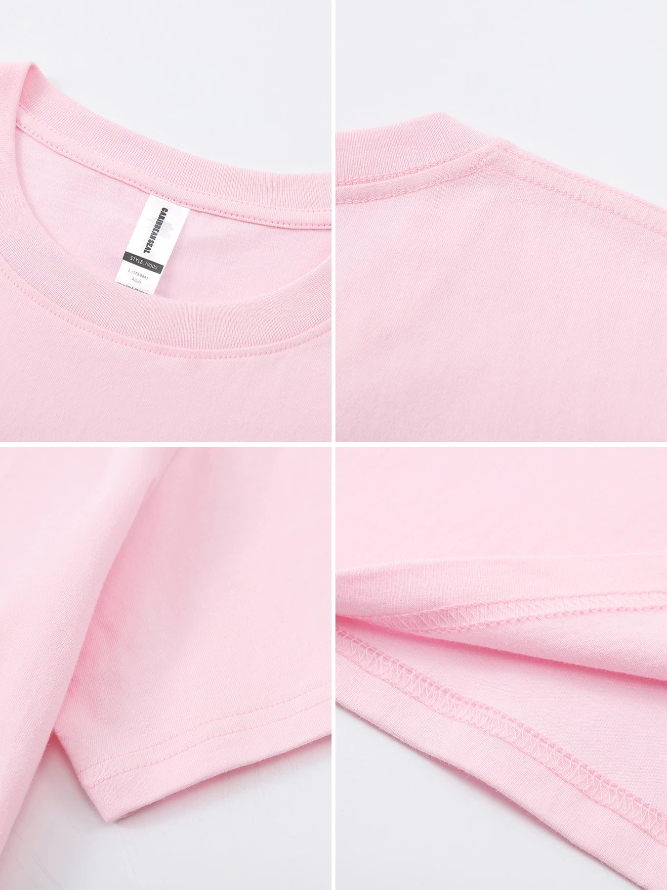 Camiseta Oversize Mujer Verano | Algodón Estampado Limones y Cerezas Casual