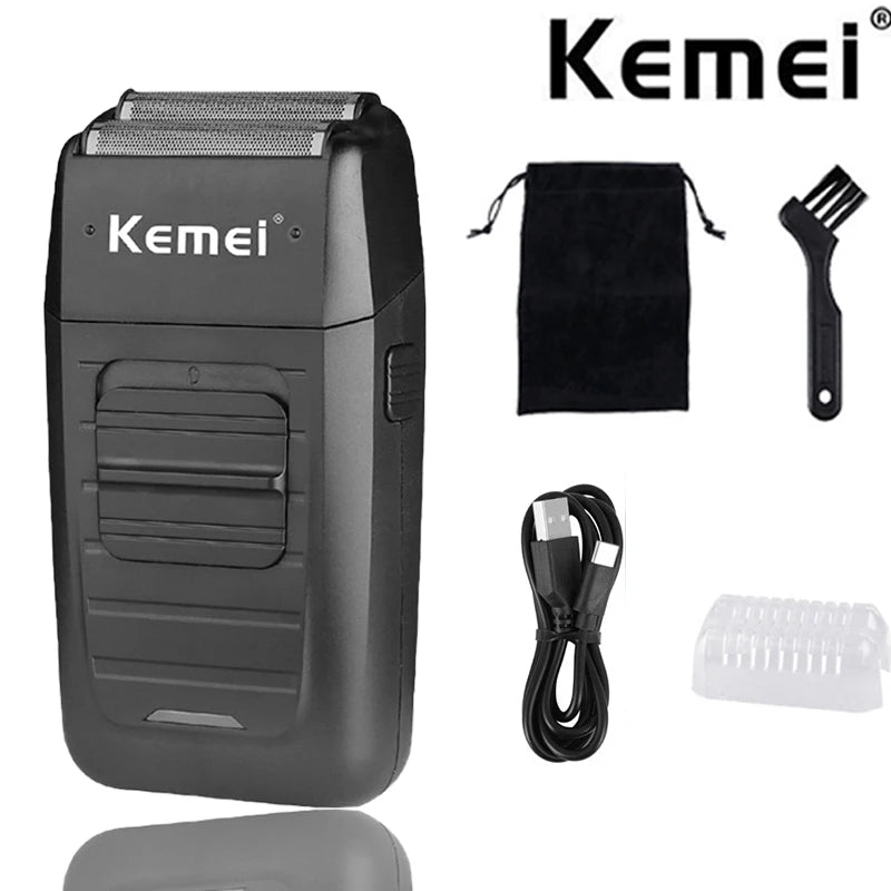 Kemei KM-2296 KM-2299 KM-1102 Cortapelos Profesional Hombre | Máquina Eléctrica Recargable de Corte y Afeitado