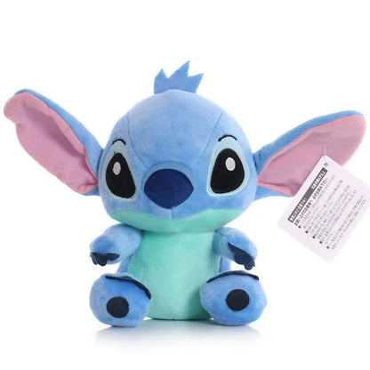 Peluche Stitch Disney 4/8 Pulgadas – Muñeco de Peluche Azul/Rosa | Juguete Anime Lilo & Stitch Regalo para Niños