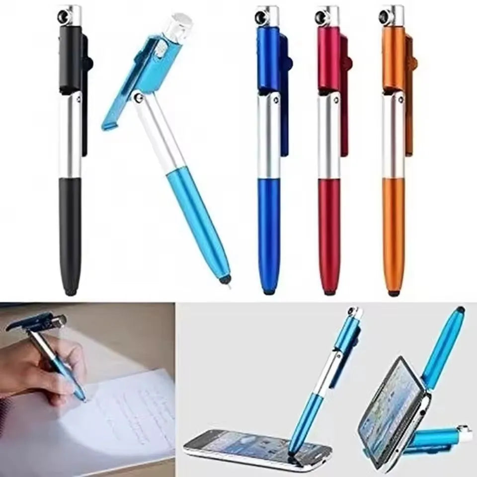 Lápiz Stylus Táctil con Clip – Compatible con Tablets y Smartphones, Ultra Ligero con Función LED