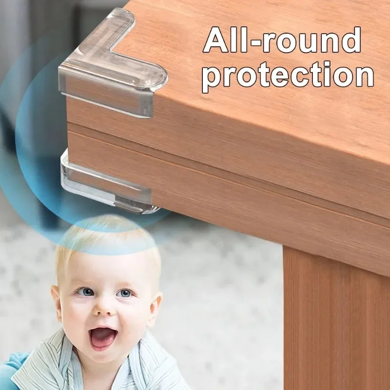 Protectores de Esquinas para Bebé – Juego de 8/16 Piezas, Silicona Transparente, Seguridad Infantil Muebles