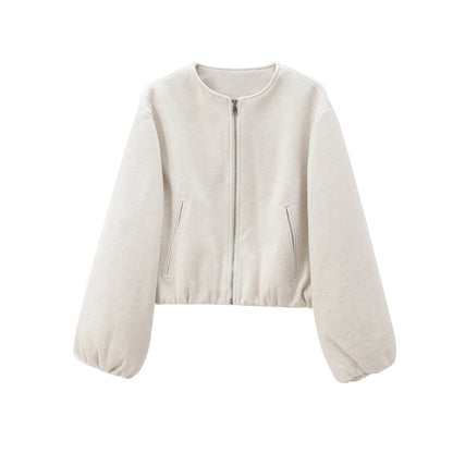 Chaqueta Bomber Roja Mujer | Corta con Cremallera Moda Deportiva Casual 2025