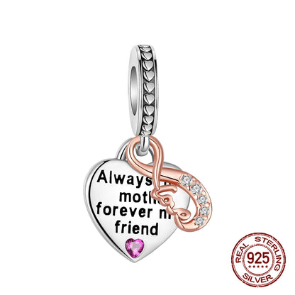 Charm avión y luciérnaga en plata 925 – Amor y viaje, compatible Pandora, pulsera y collar DIY mujer