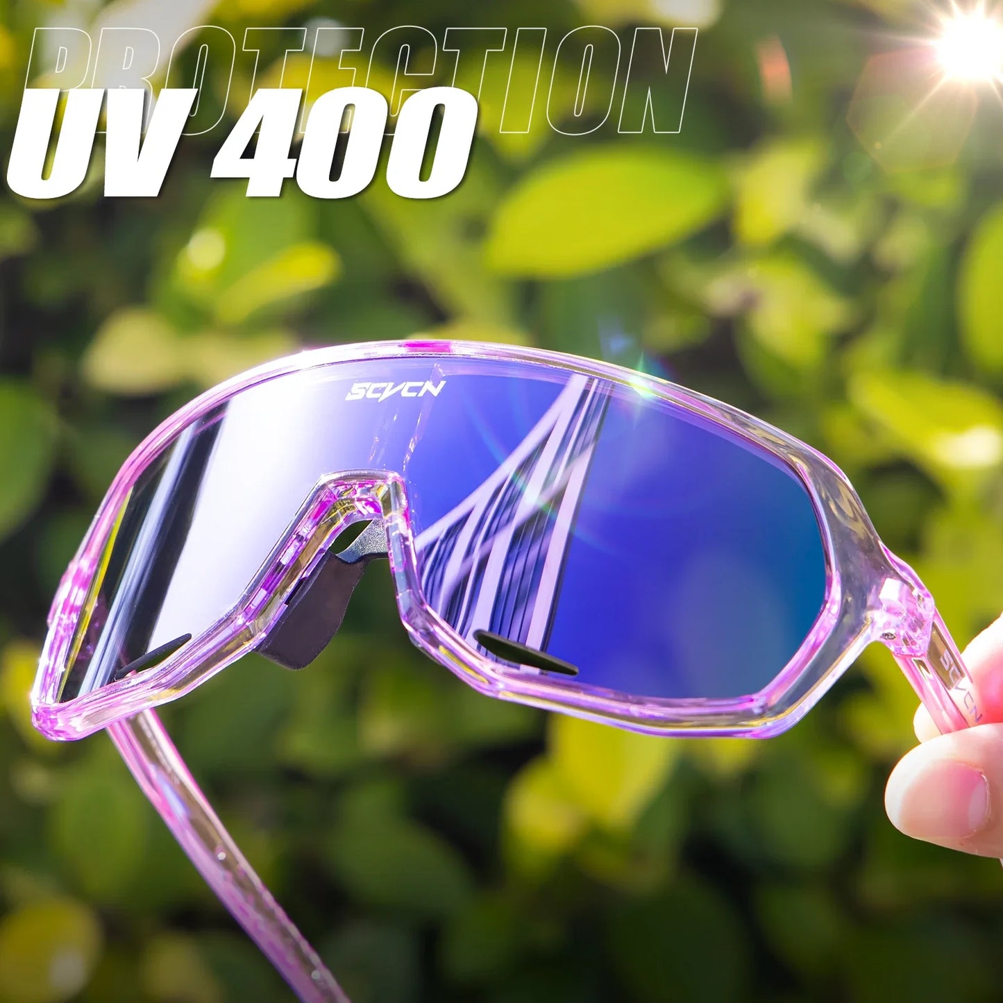 Gafas de Sol Deportivas Ciclismo UV400 | Unisex MTB Carretera Montaña Running