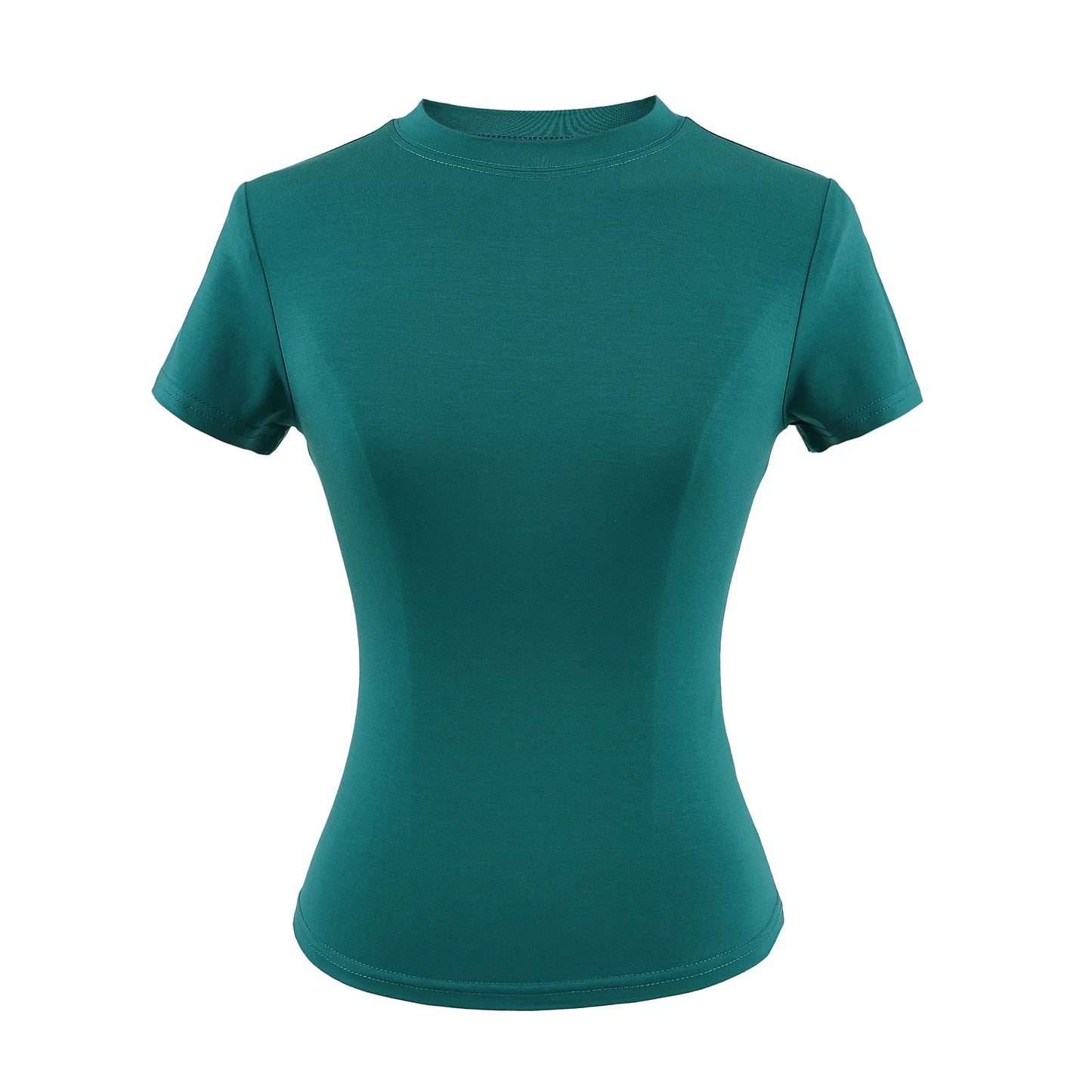Camiseta Mujer Casual 2024 | T-shirt Slim Fit Manga Corta Sexy Básica Estilo Y2K