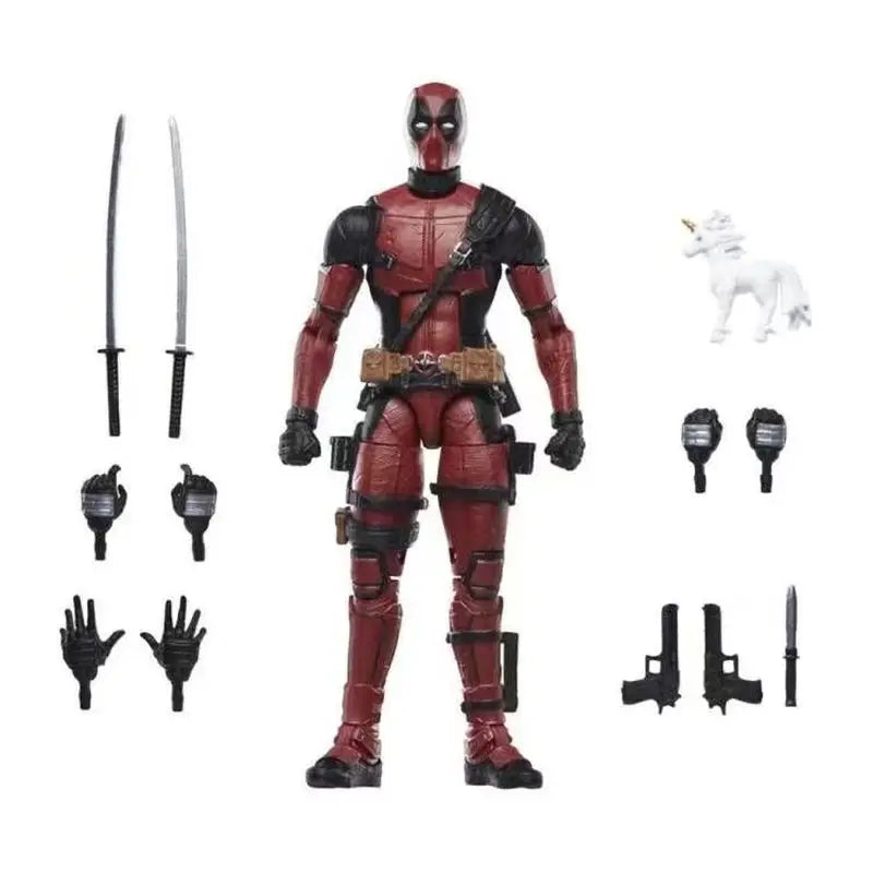 Deadpool Figura de Acción – Colección X-Men Legend Series, Wade Winston Wilson con Articulaciones Móviles, Juguete de Colección y Decoración