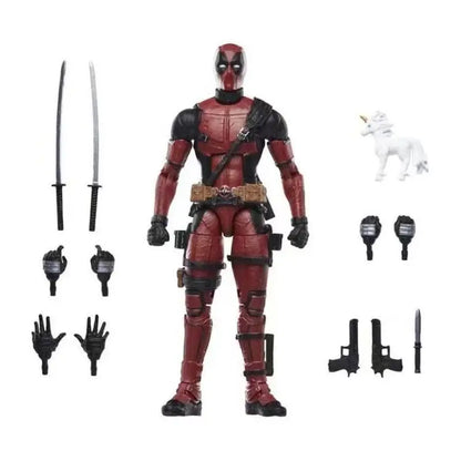 Deadpool Figura de Acción – Colección X-Men Legend Series, Wade Winston Wilson con Articulaciones Móviles, Juguete de Colección y Decoración