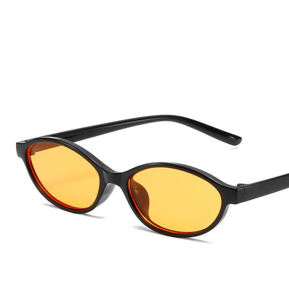 Gafas de Sol Vintage Ovaladas | Small Frame Ellipse Unisex Estilo Retro Redondas UV400