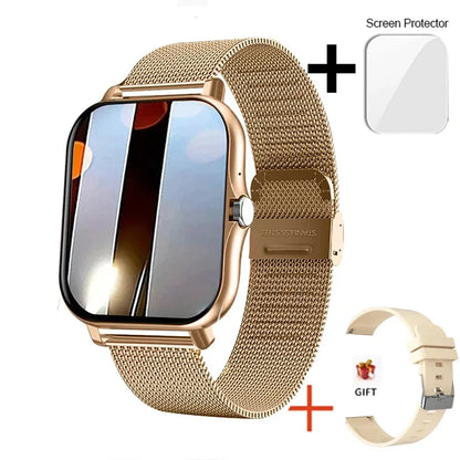 Smart Watch For Men Women Gift Sports Fitness Watch Bluetooth Call Digital Heart Rate Monitor Smartwatch GPS Tracking Wristwatch