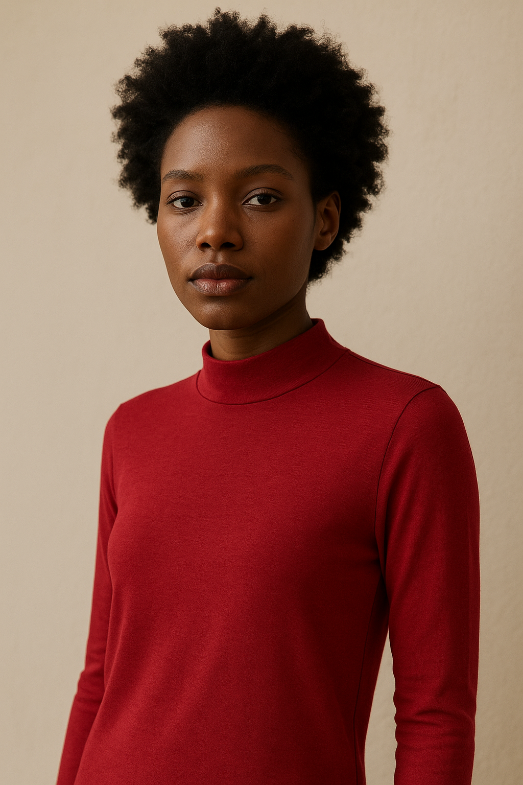 Suéter Cuello Alto Mujer Otoño Invierno | Suéter Tejido Básico Casual Ajustado Estilo Coreano