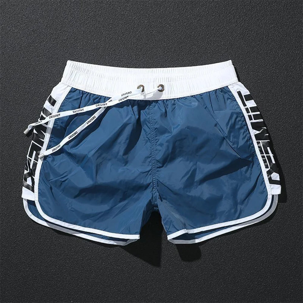 Shorts de Playa para Hombre – Bañador y Pantalón Deportivo de Verano, Fitness, Running y Gym con Combinación de Colores