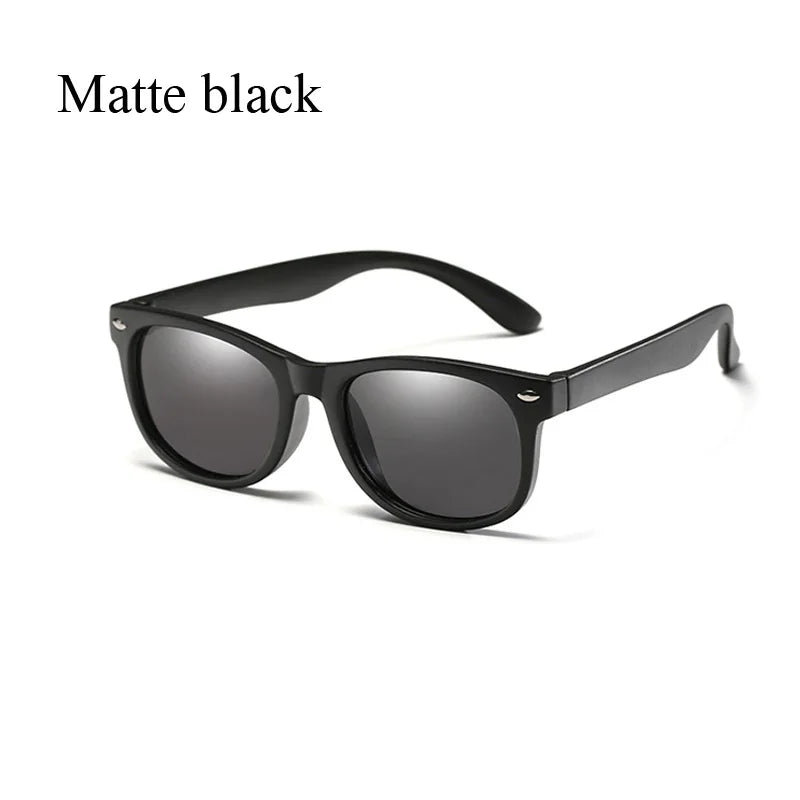 Gafas de Sol Polarizadas para Niños | TR90 Silicona Ultraligeras UV400 Multicolor