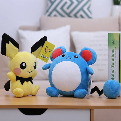 Peluche Pokémon Pikachu, Charizard, Gengar, Squirtle, Espeon, Glaceon y Umbreon | Juguetes Suaves para Niños