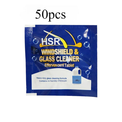 ISGTDRM Solid Cleaner Car Windscreen Cleaner Effervescent Tablet Auto Wiper Glass Solid Cleaning Concentrated Tablets Detergent