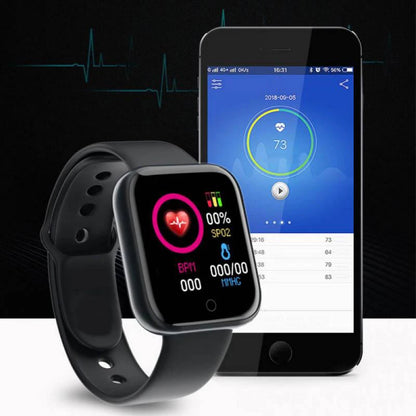 Smartwatch For Women Men Watches Heart Rate Monitor Electronic Fitness Smart Watch Calories Music Player 116Plus Y68 Bracelet