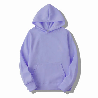 Hoodie Básico Unisex – Sudadera Casual Hombre y Mujer para Primavera, Otoño e Invierno