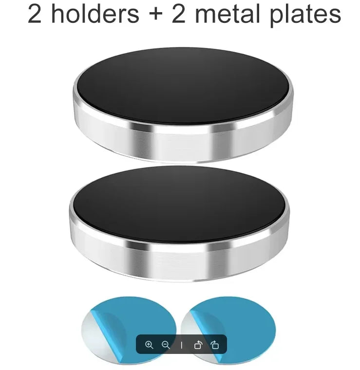 Soporte Magnético para Teléfono en Coche | Universal Dashboard Mount con Imanes Potentes y Base Adhesiva para iPhone, Samsung, Xiaomi, Huawei