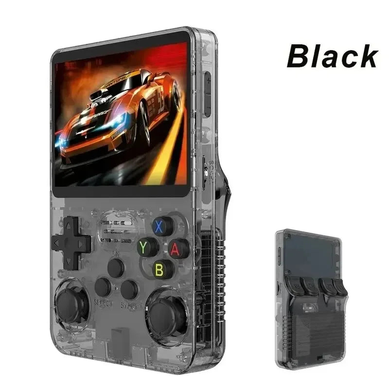 R36S Retro Handheld Game Console – Consola Portátil Linux 3.5” IPS con 64GB y 15000+ Juegos