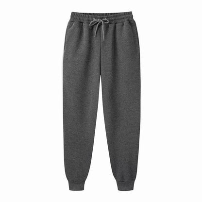 Pantalones Deportivos Hombre | Primavera y Otoño | Felpa Oversized con Cordón y Bolsillos