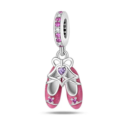 Charm Espejo Mágico Princesa Ángel Rosa en Plata 925 – Beads Compatibles Pandora Mujer Joyería DIY