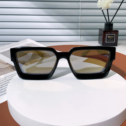 Gafas de Sol Retro Negras Millionaire | Lujo Cuadradas Unisex Hombre & Mujer 2025
