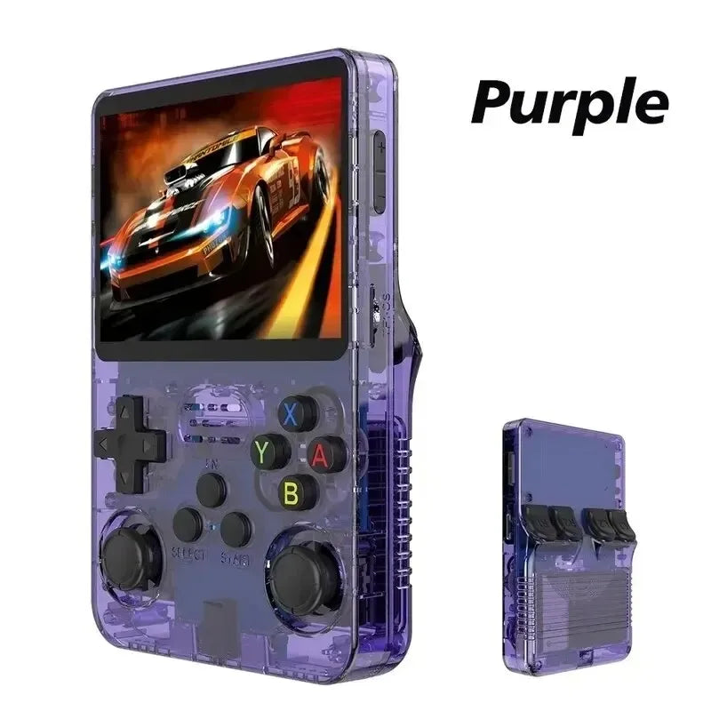 R36S Retro Handheld Game Console – Consola Portátil Linux 3.5” IPS con 64GB y 15000+ Juegos