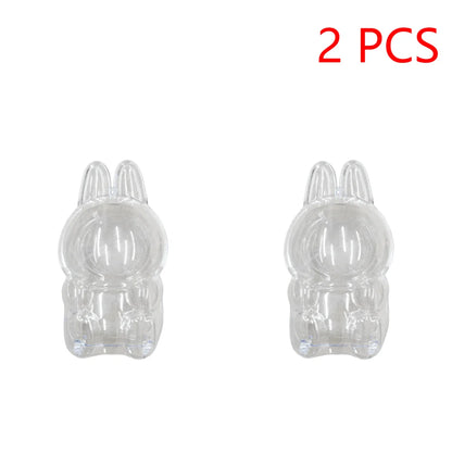 PopMart Monster Labubu V1 V2 | Ropa Protectora Transparente para Muñecos | Accesorios de Fiesta