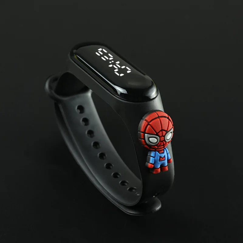 Reloj Infantil LED Deportivo | Pulsera Electrónica de Dibujos Animados para Niños y Niñas Impermeable