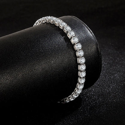 Pulsera Tennis de Plata 925 con Circonias | Joyería Fina para Mujer 4mm 16-20cm