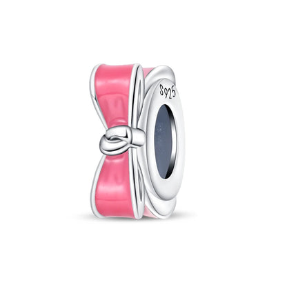 Charm de Plata 925 con Mariposa y Dragón – Abalorio Colorido con Zirconia Arcoíris para Pulseras DIY