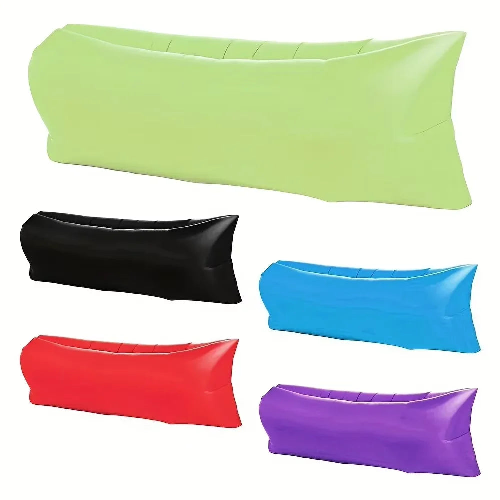 Sofá Inflable Reclinable – Silla Lazy Air Portátil para Camping, Playa y Festivales de Música