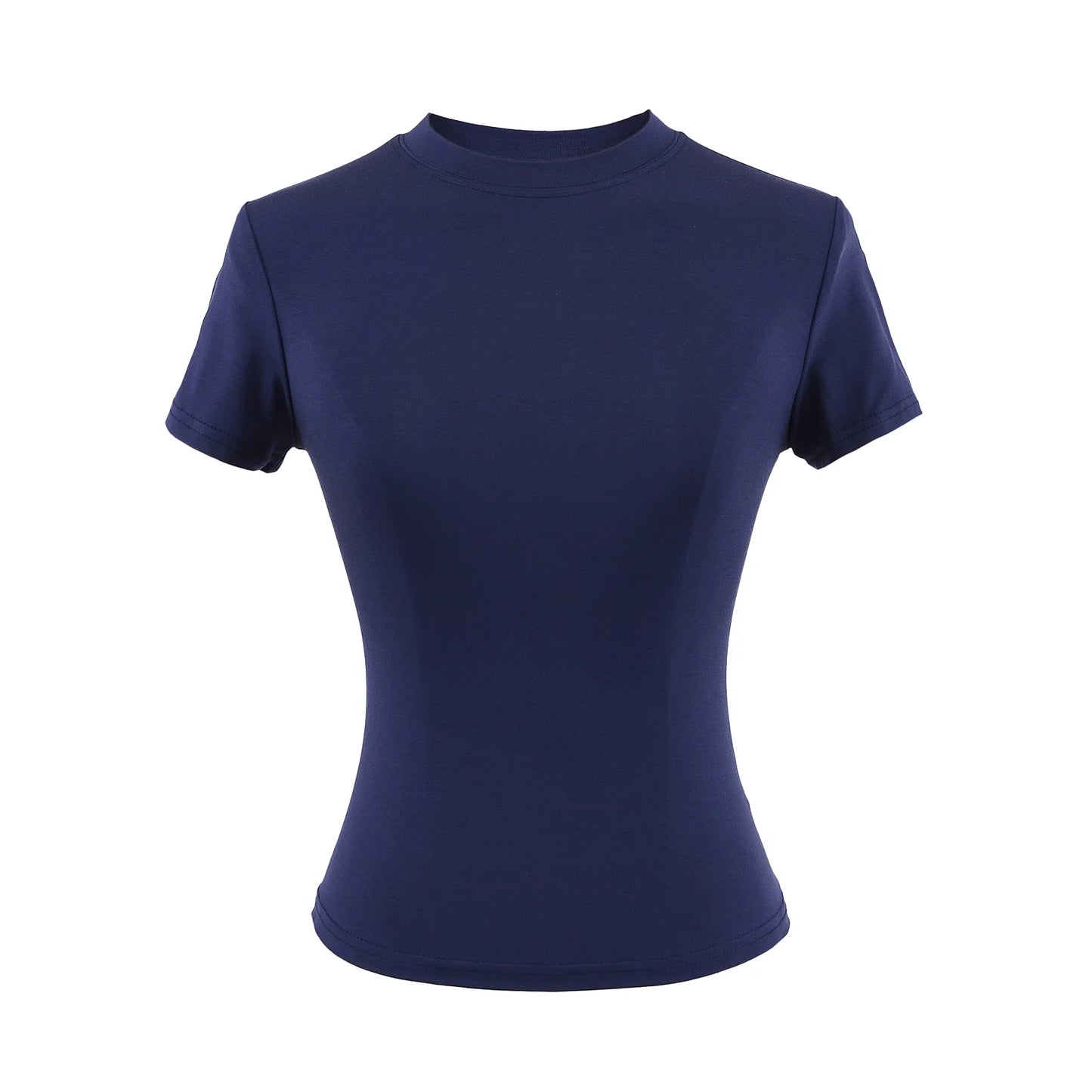 Camiseta Mujer Casual 2024 | T-shirt Slim Fit Manga Corta Sexy Básica Estilo Y2K