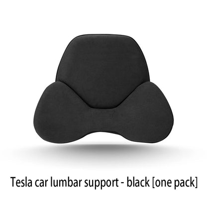 Cojín de Cuello y Soporte Lumbar en Memory Foam para Coche | Almohada Ergonómica de Viaje con Respaldo y Protección
