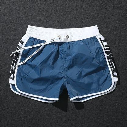 Shorts de Playa para Hombre – Bañador y Pantalón Deportivo de Verano, Fitness, Running y Gym con Combinación de Colores