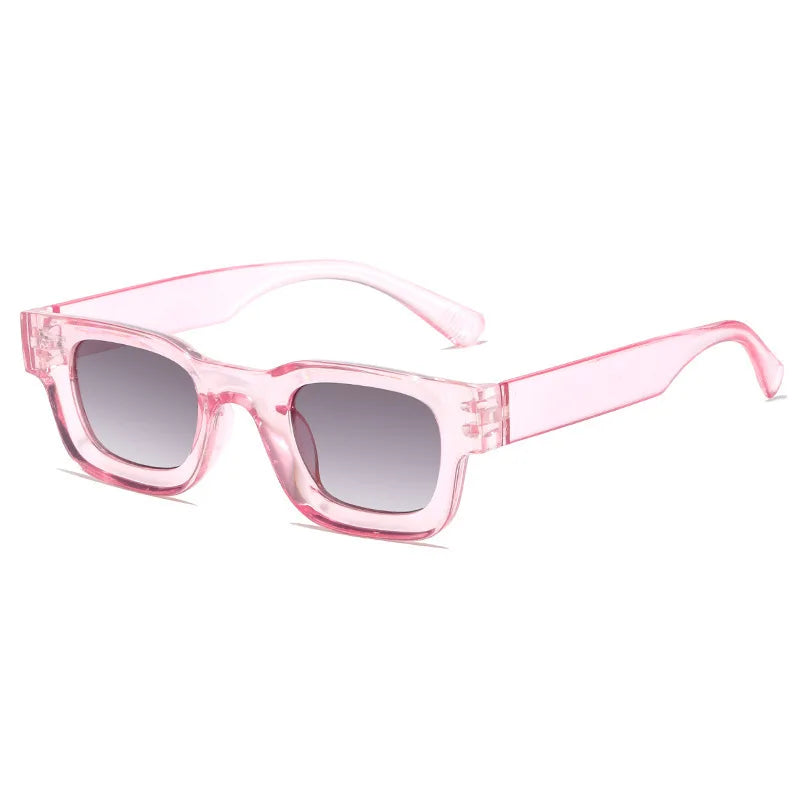 Gafas de Sol Rectangulares Pequeñas Mujer/Hombre | Estilo Vintage de Lujo UV400