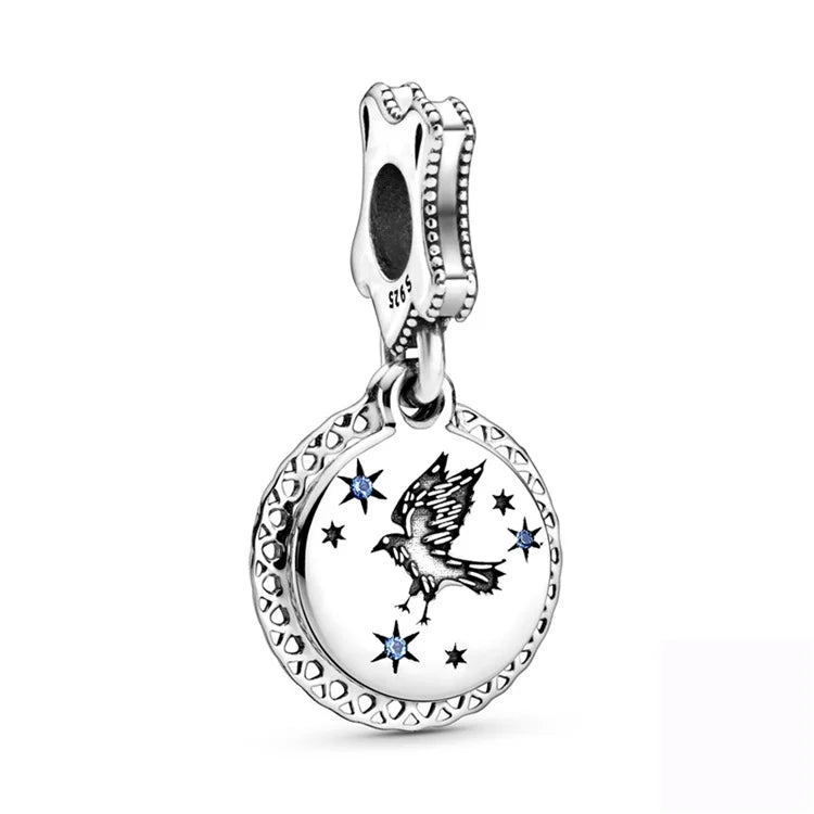 Charm Sobre Plata 925 | Serie Mago | Compatible Pulsera Pandora 3mm