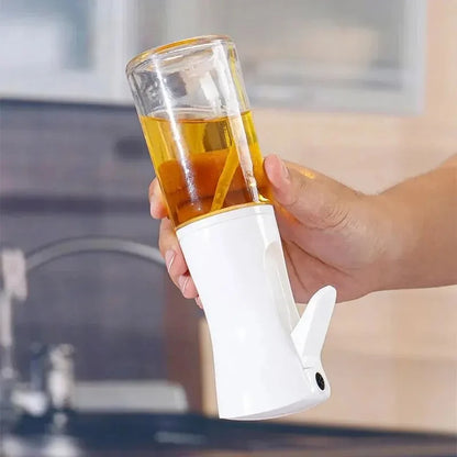 Botella Pulverizadora de Aceite 200ml/300ml | Dispensador de Aceite de Oliva, Vinagre, Salsa de Soya | Cocina, BBQ, Camping y Repostería